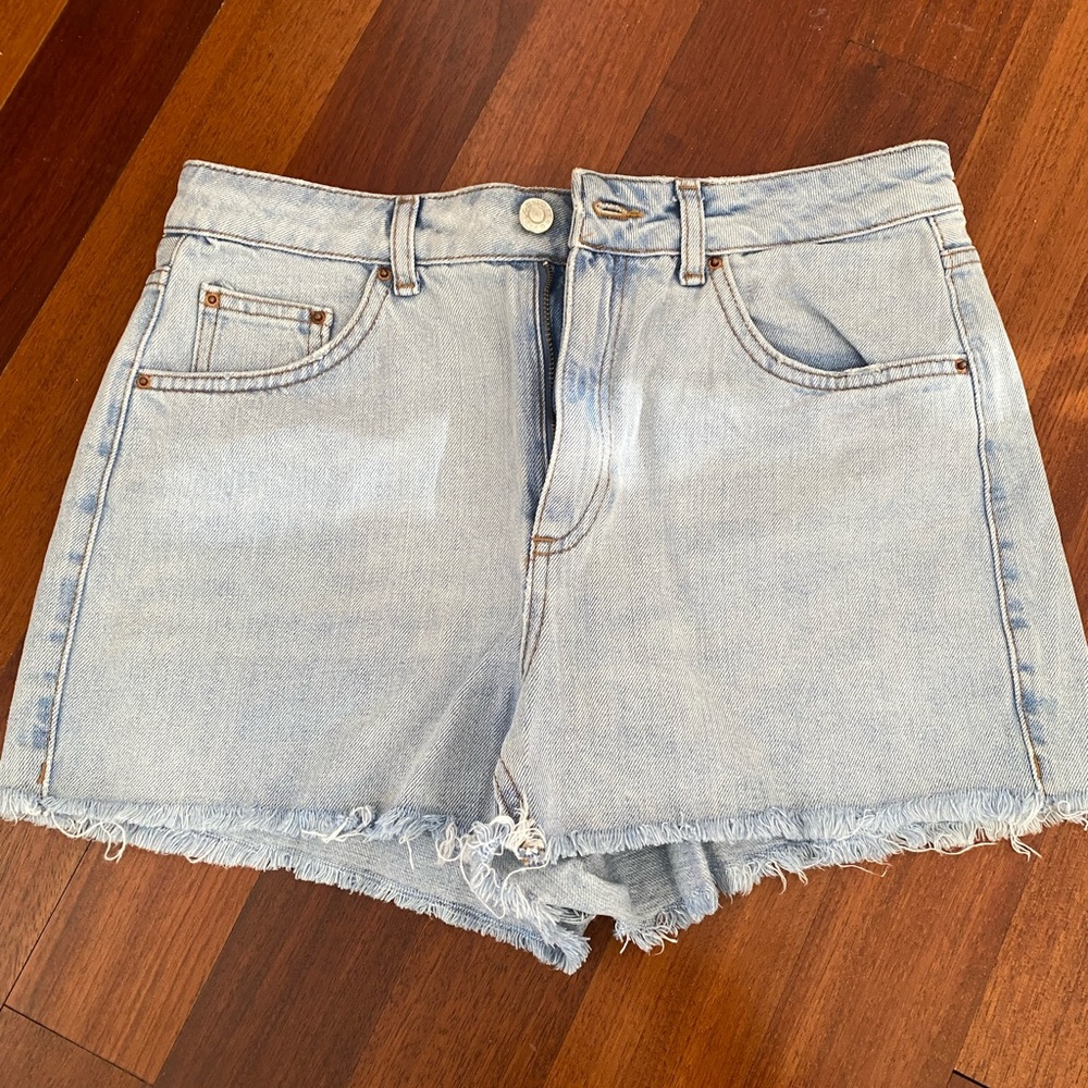 Light Blue Denim Women's Shorts